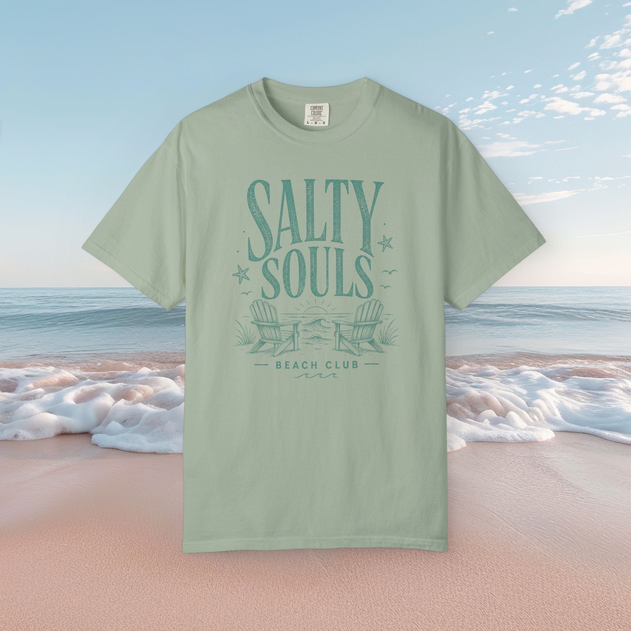 Salty Souls Beach Club Tee