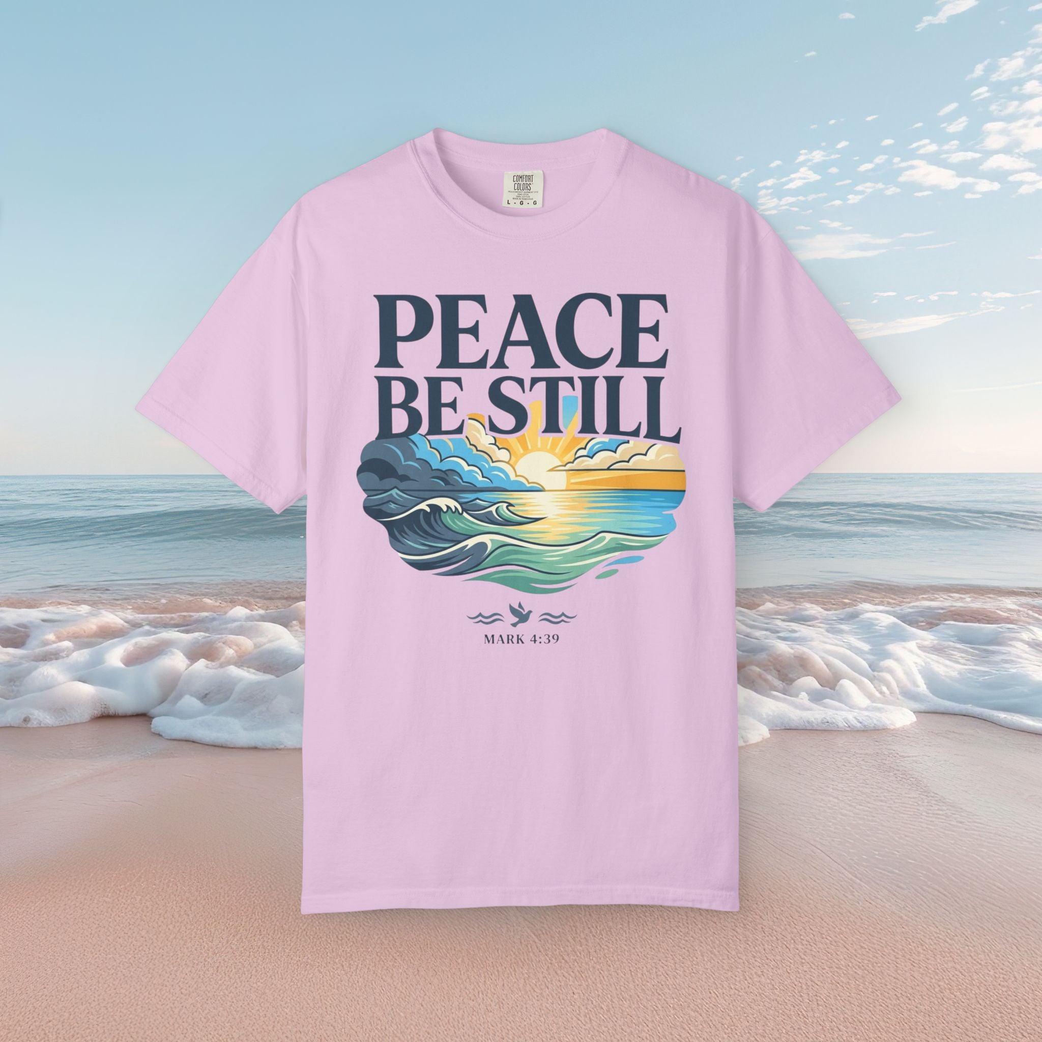 Peace Be Still Faith Tee