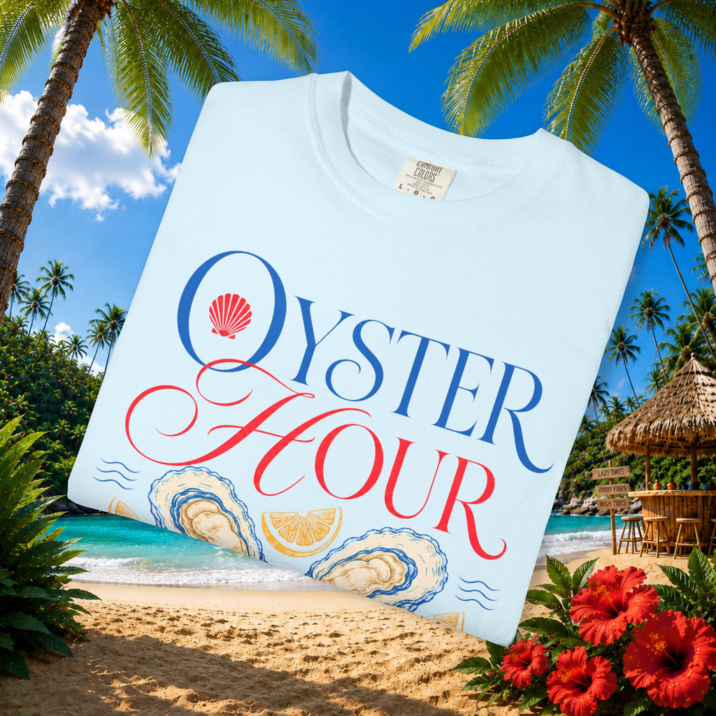 Oyster Hour Seafood Tee