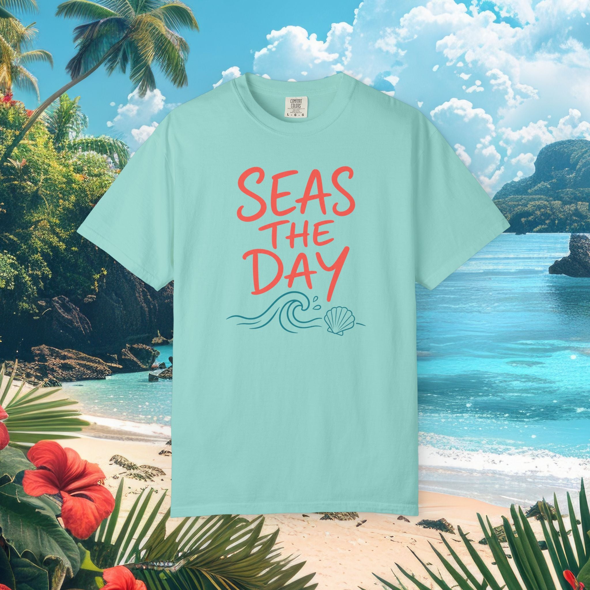 Seas the Day Beach Tee