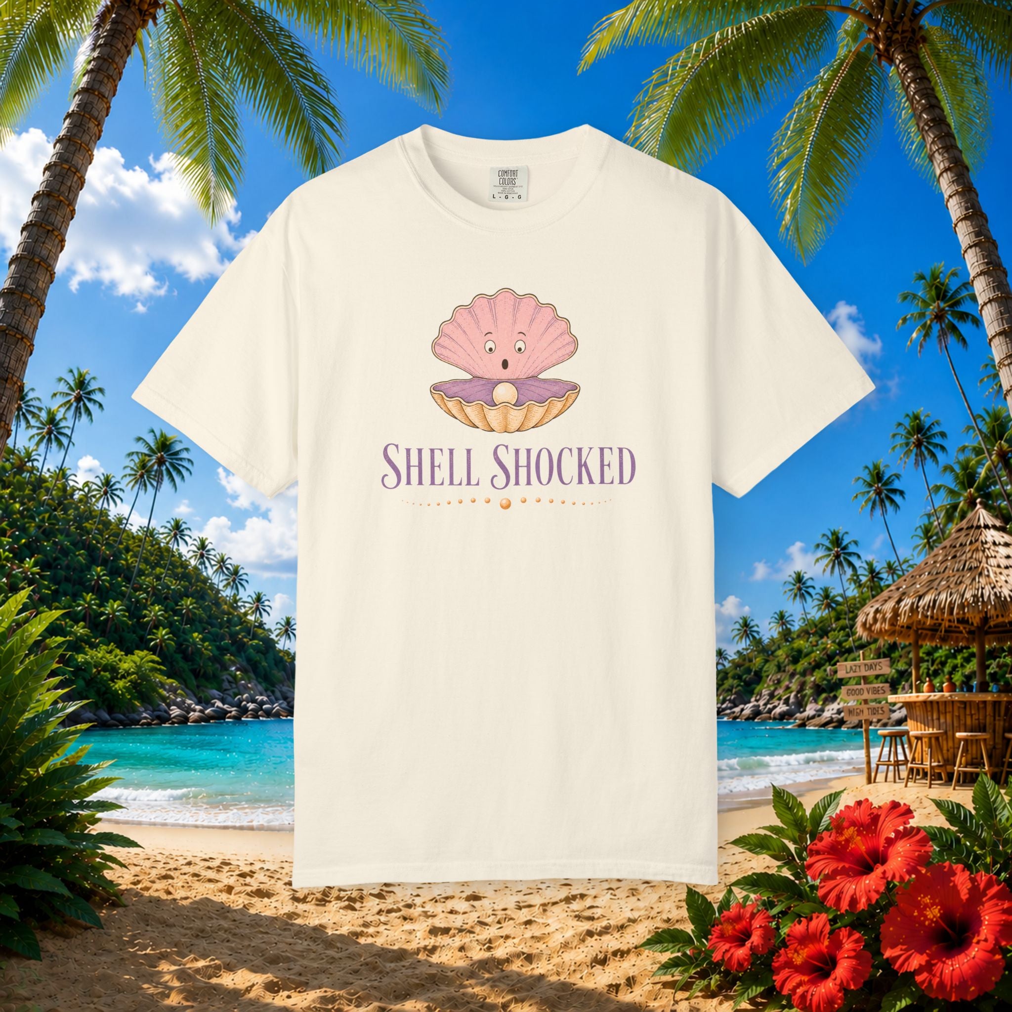 Shell Shocked Cute Pearl Tee