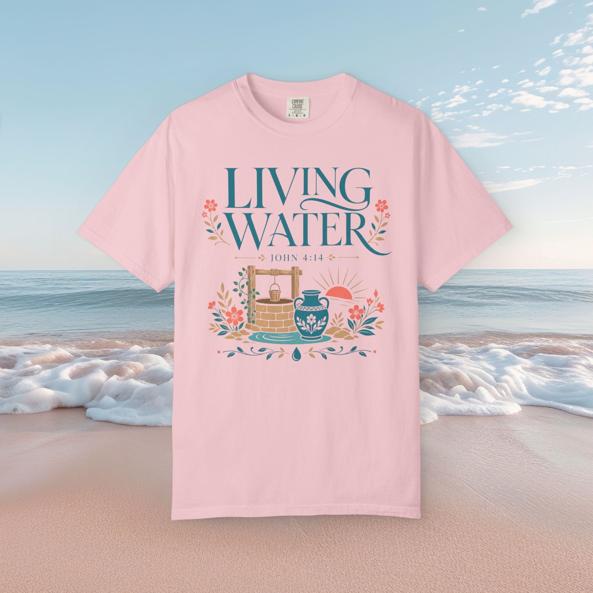 Living Water T-Shirt Faith Tee