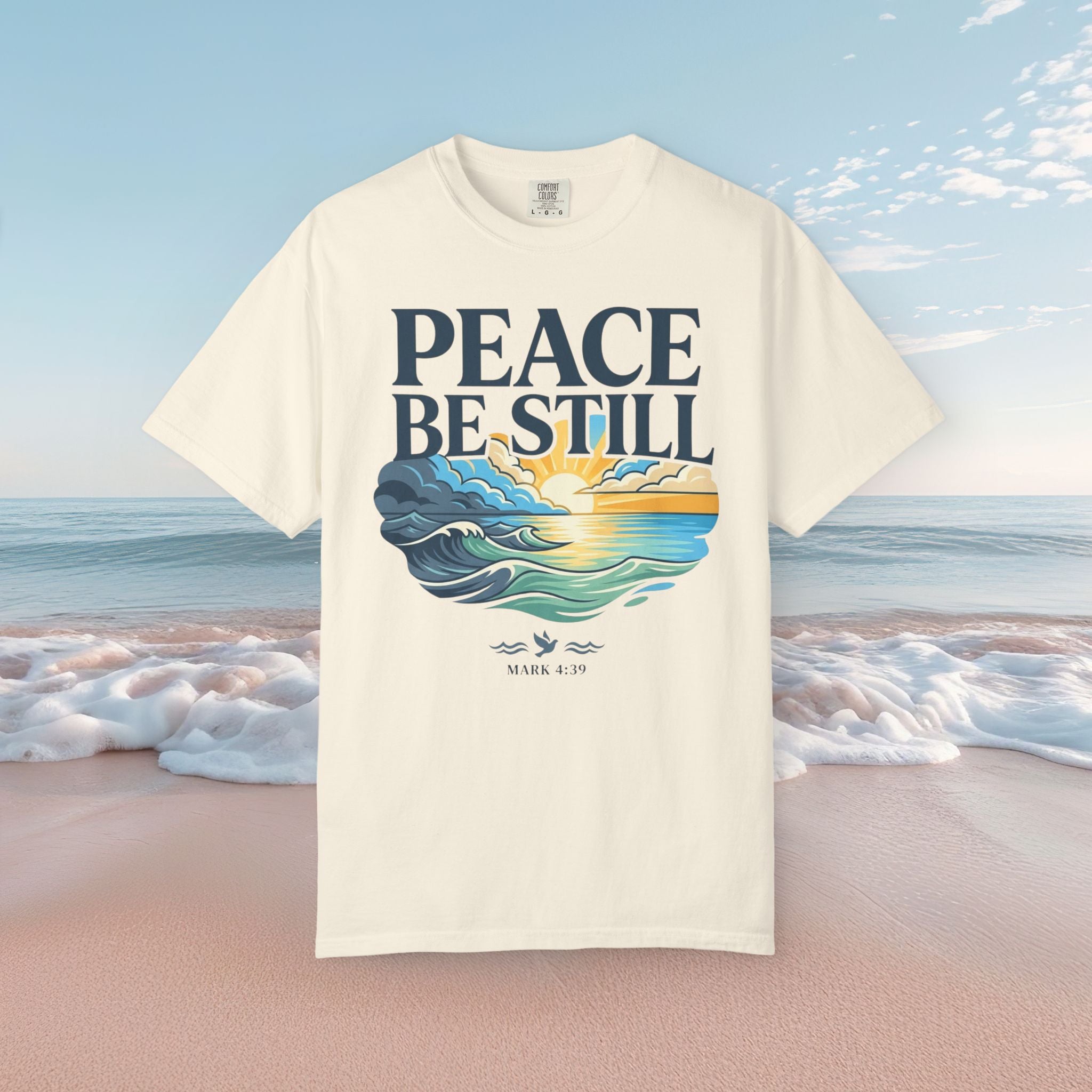 Peace Be Still Faith Tee