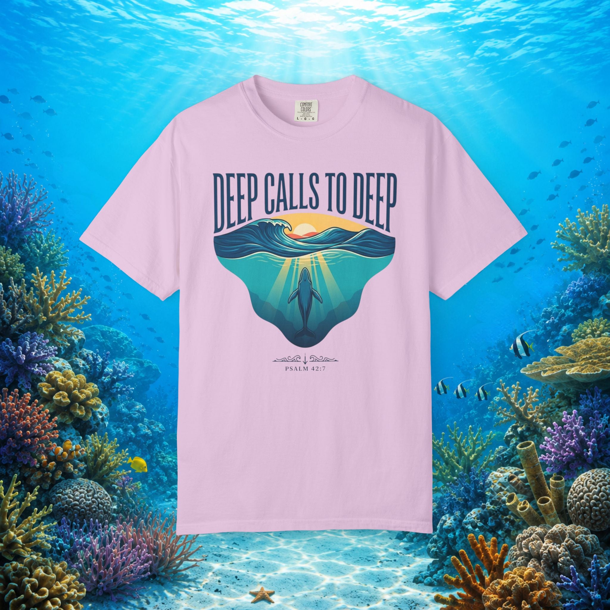 Deep Calls to Deep Faith Tee