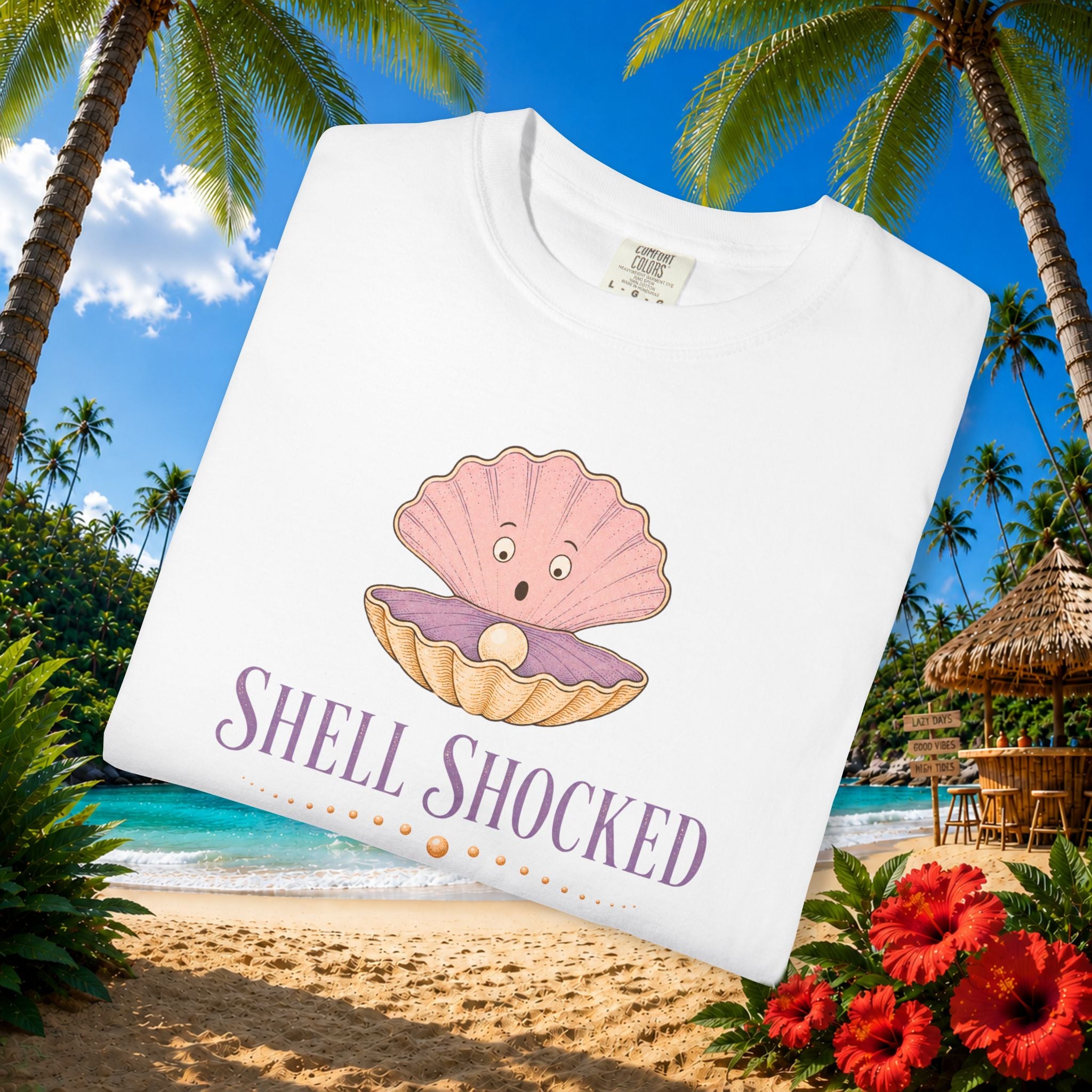 Shell Shocked Cute Pearl Tee