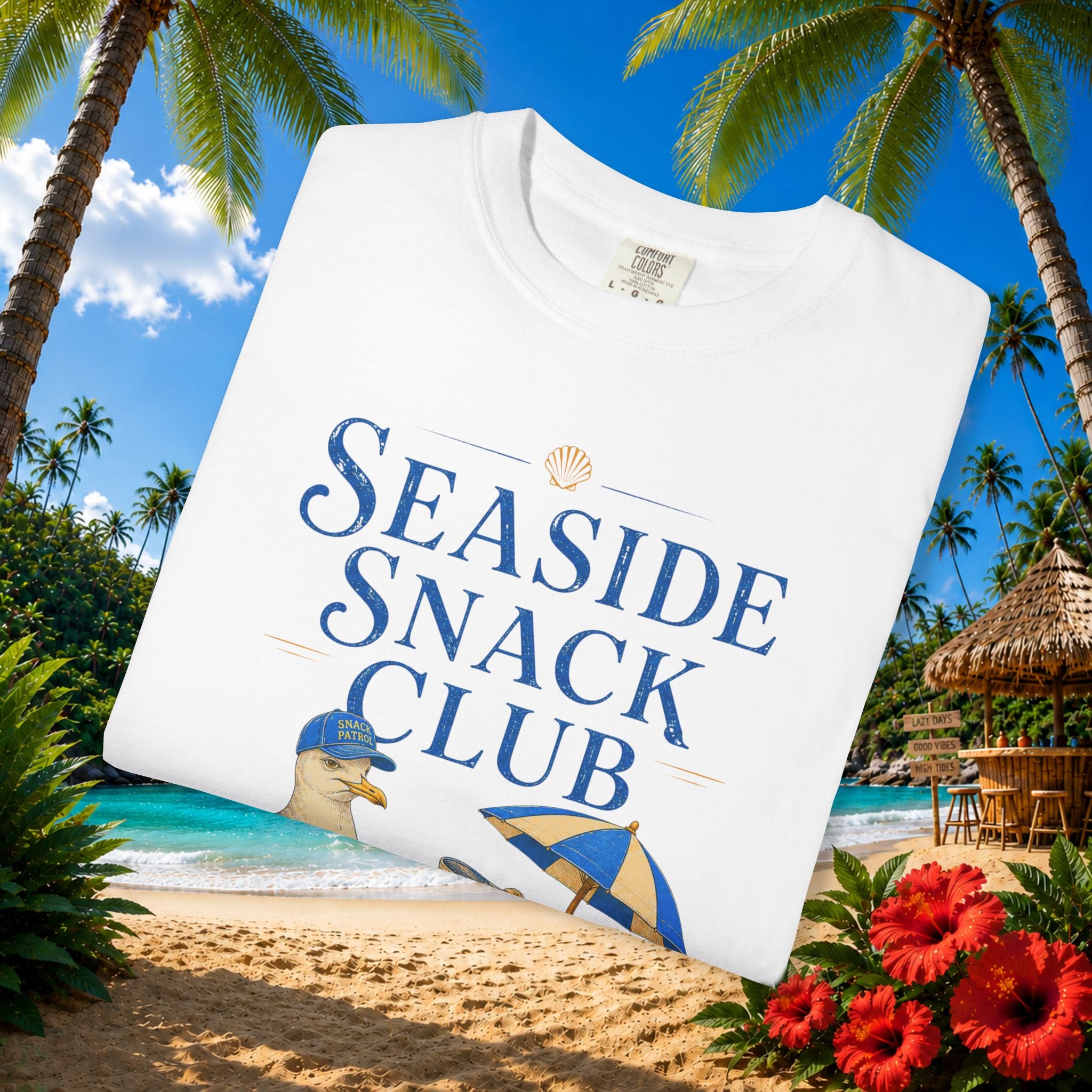 Seaside Snack Club Tee