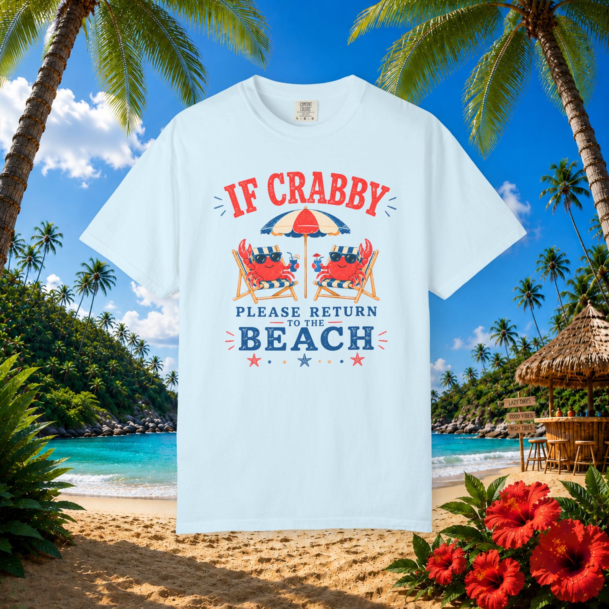 If Crabby Please Return Tee