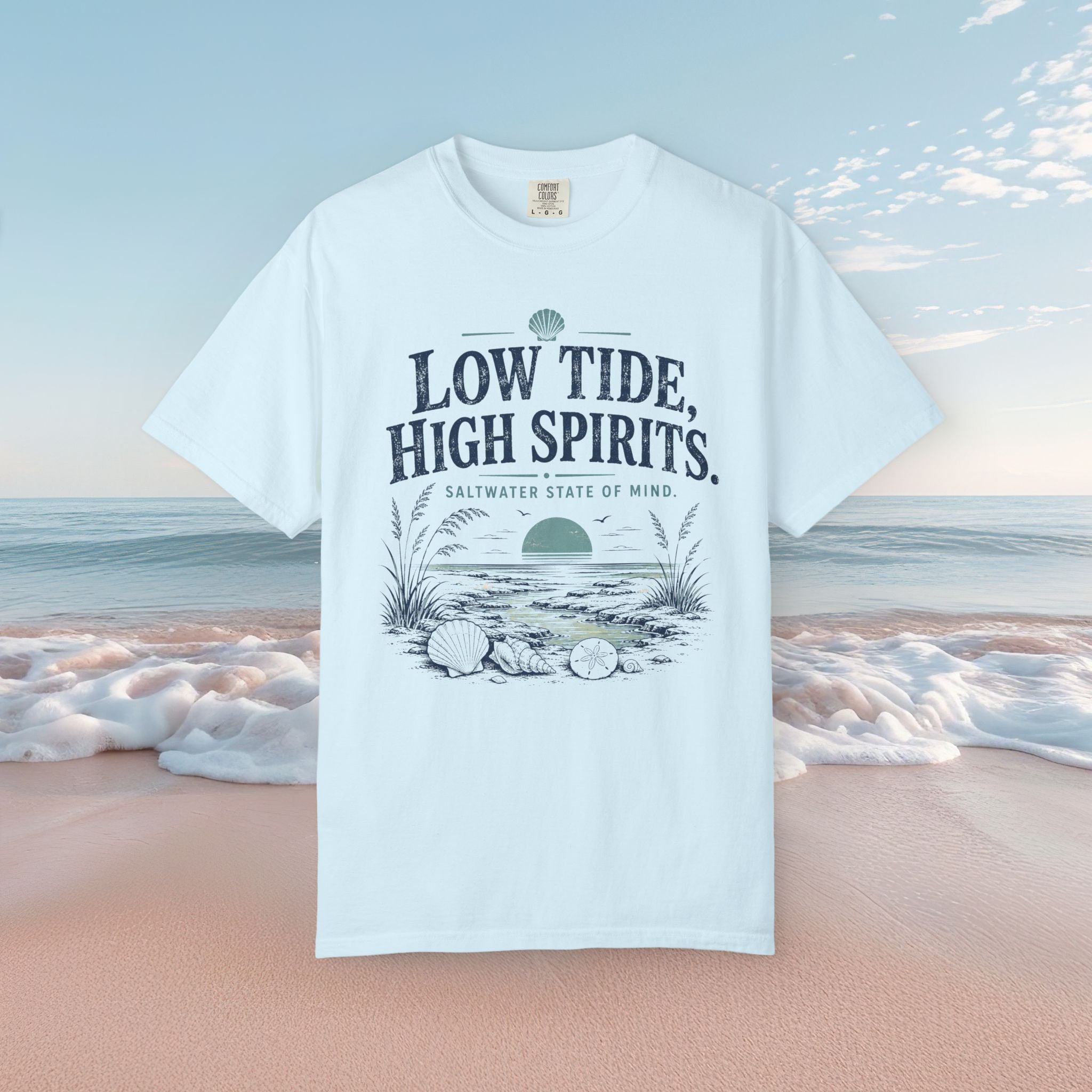 Low Tide, High Spirits Tee