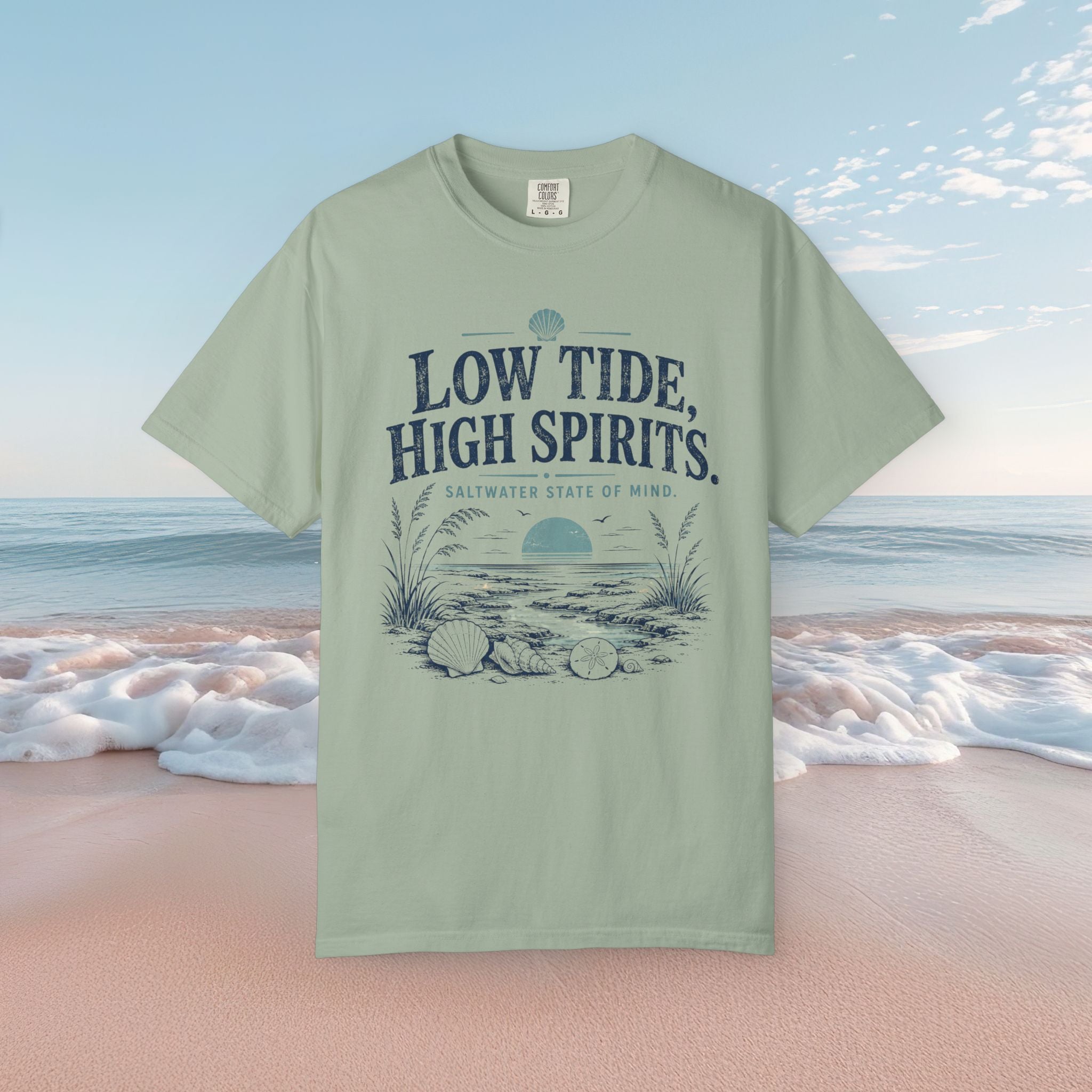 Low Tide, High Spirits Tee