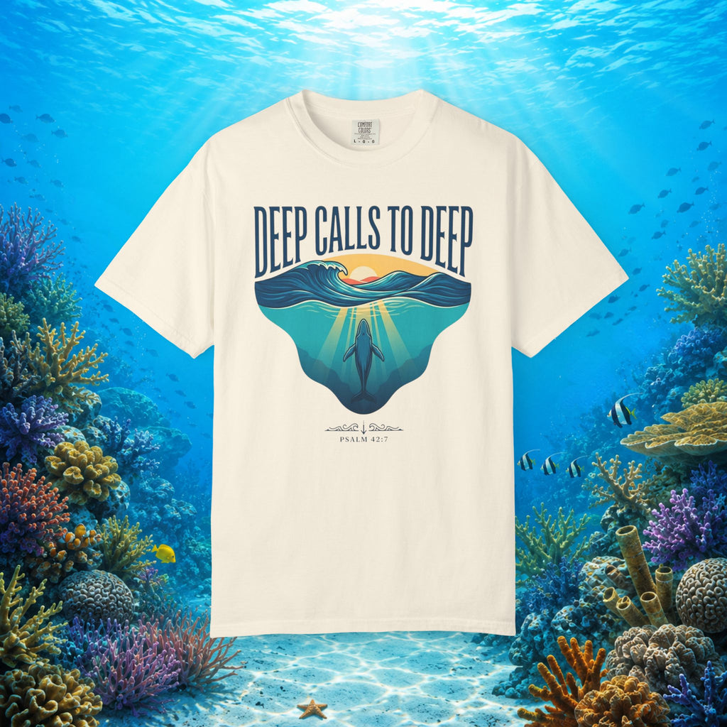 Deep Calls to Deep Faith Tee