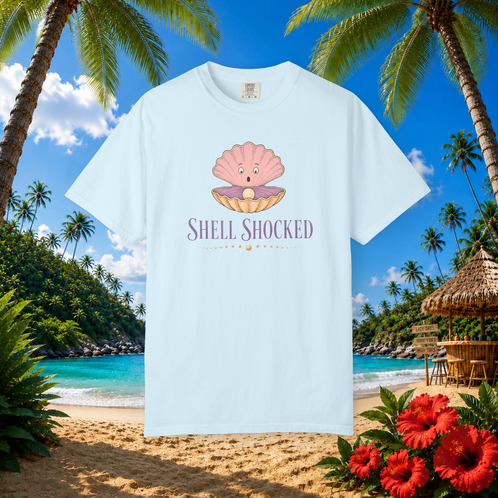 Shell Shocked Cute Pearl Tee