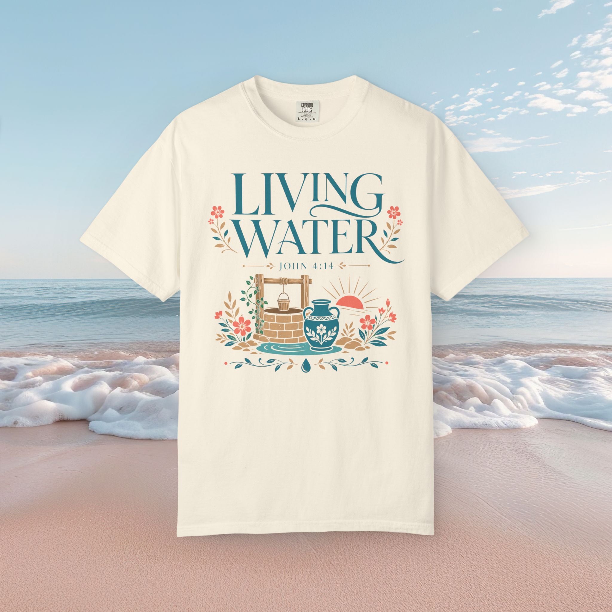Living Water T-Shirt Faith Tee