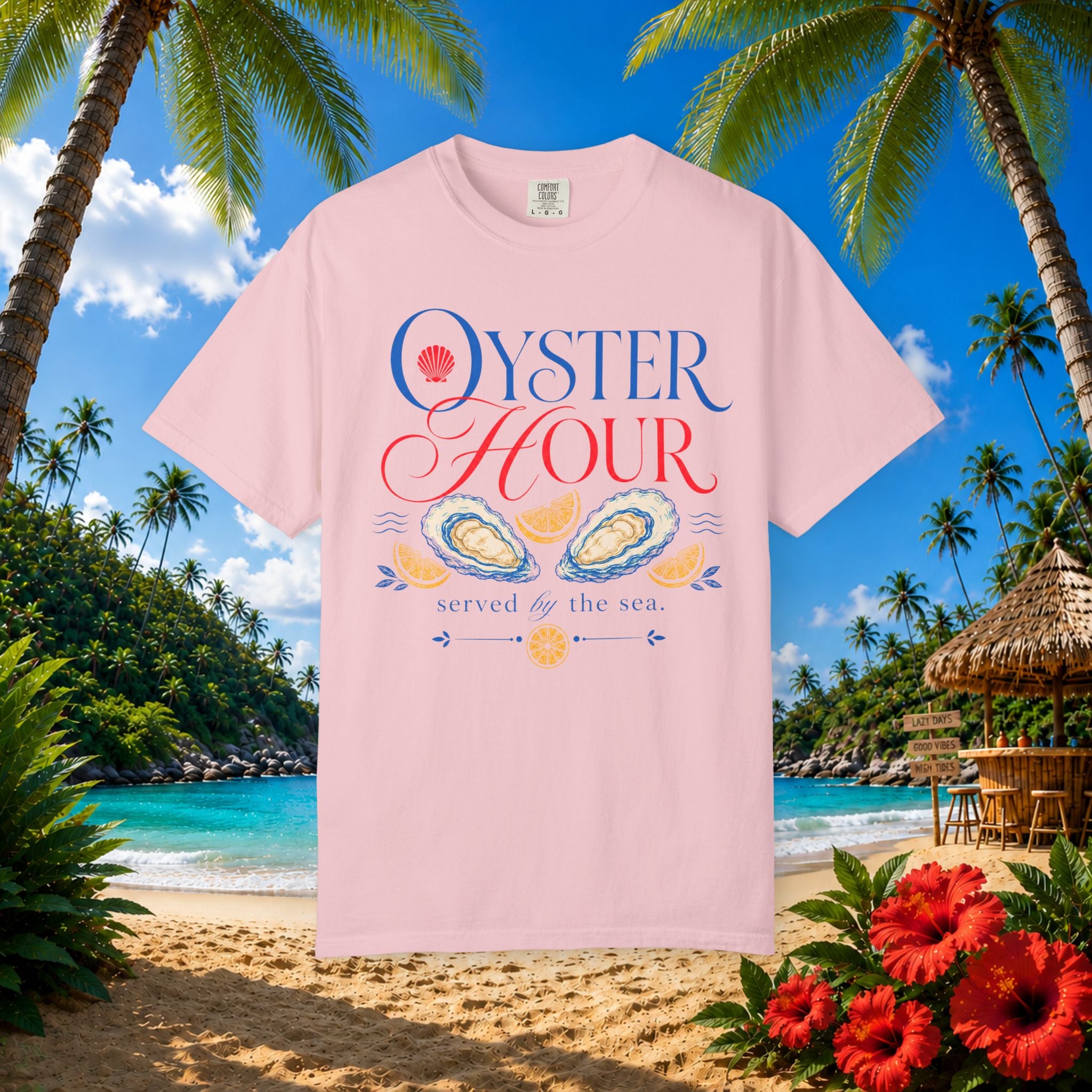 Oyster Hour Seafood Tee