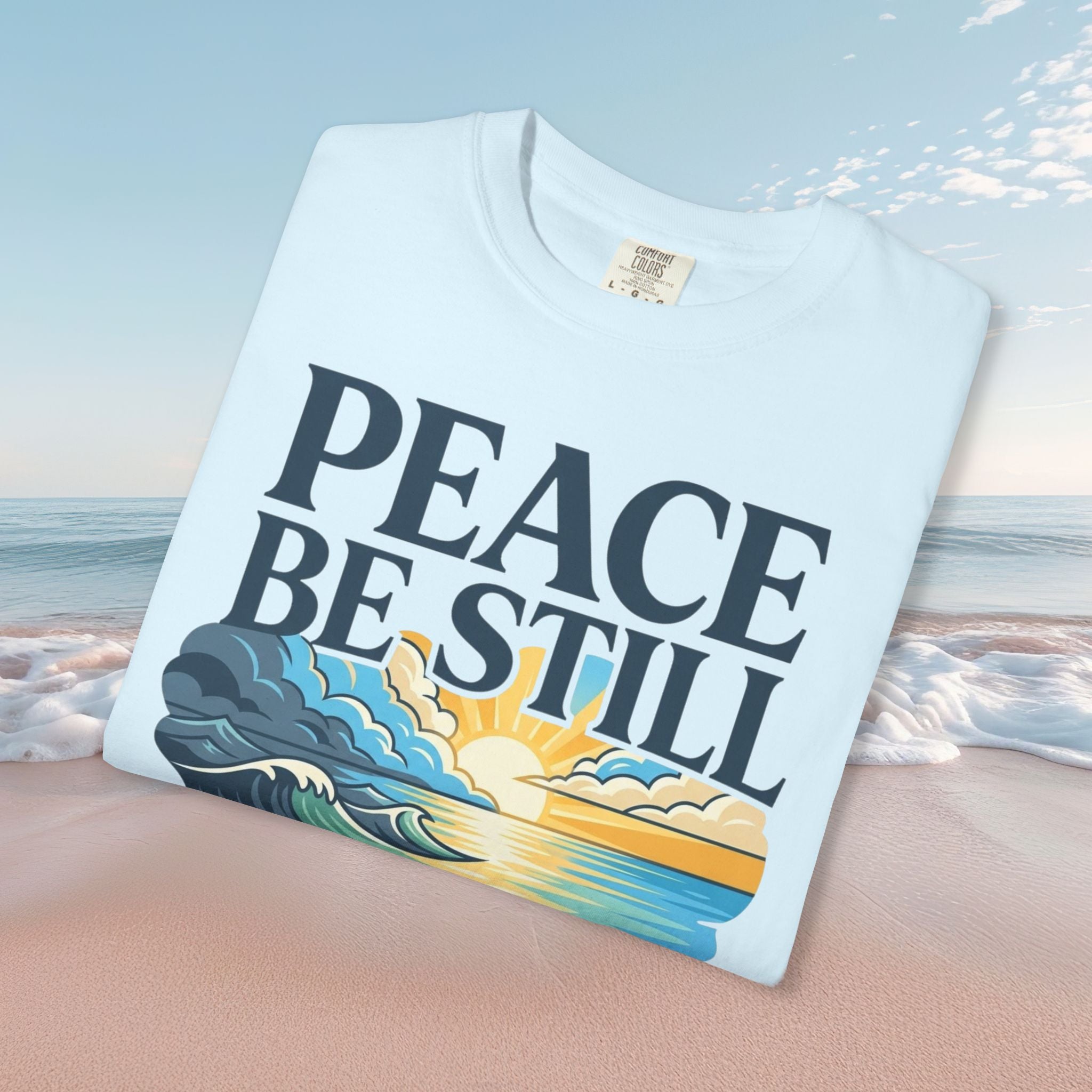 Peace Be Still Faith Tee
