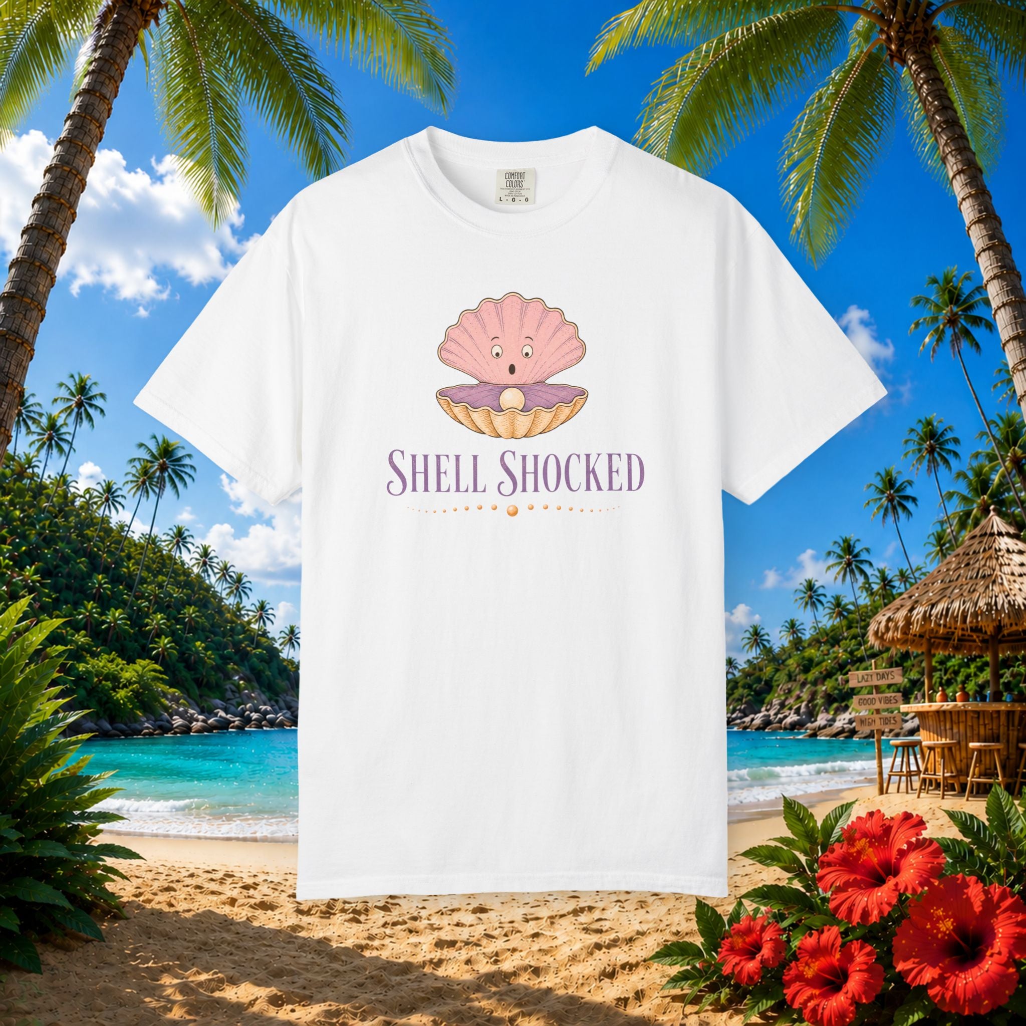 Shell Shocked Cute Pearl Tee