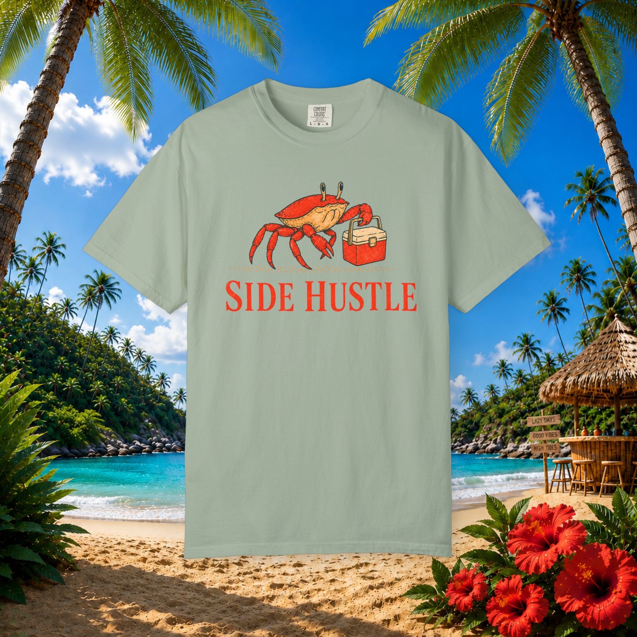 Side Hustle Crab Tee