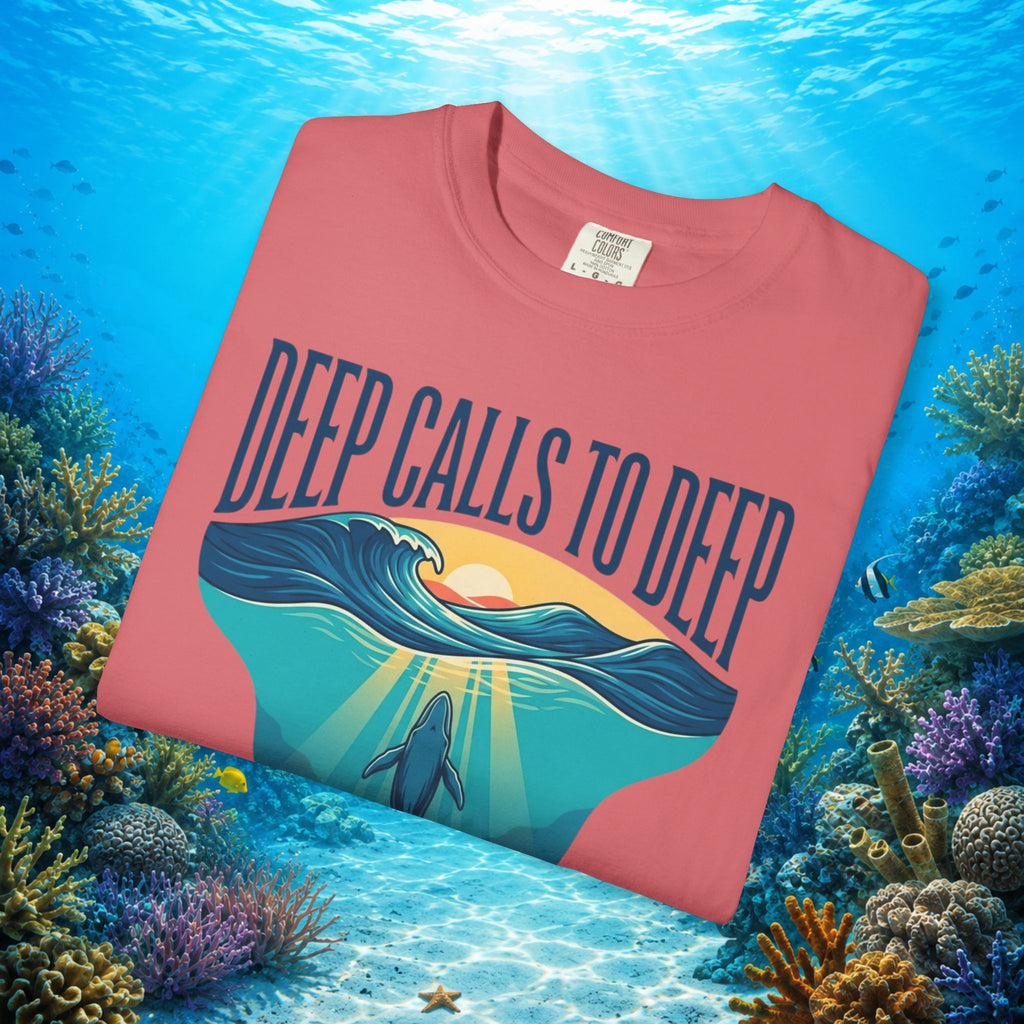 Deep Calls to Deep Faith Tee