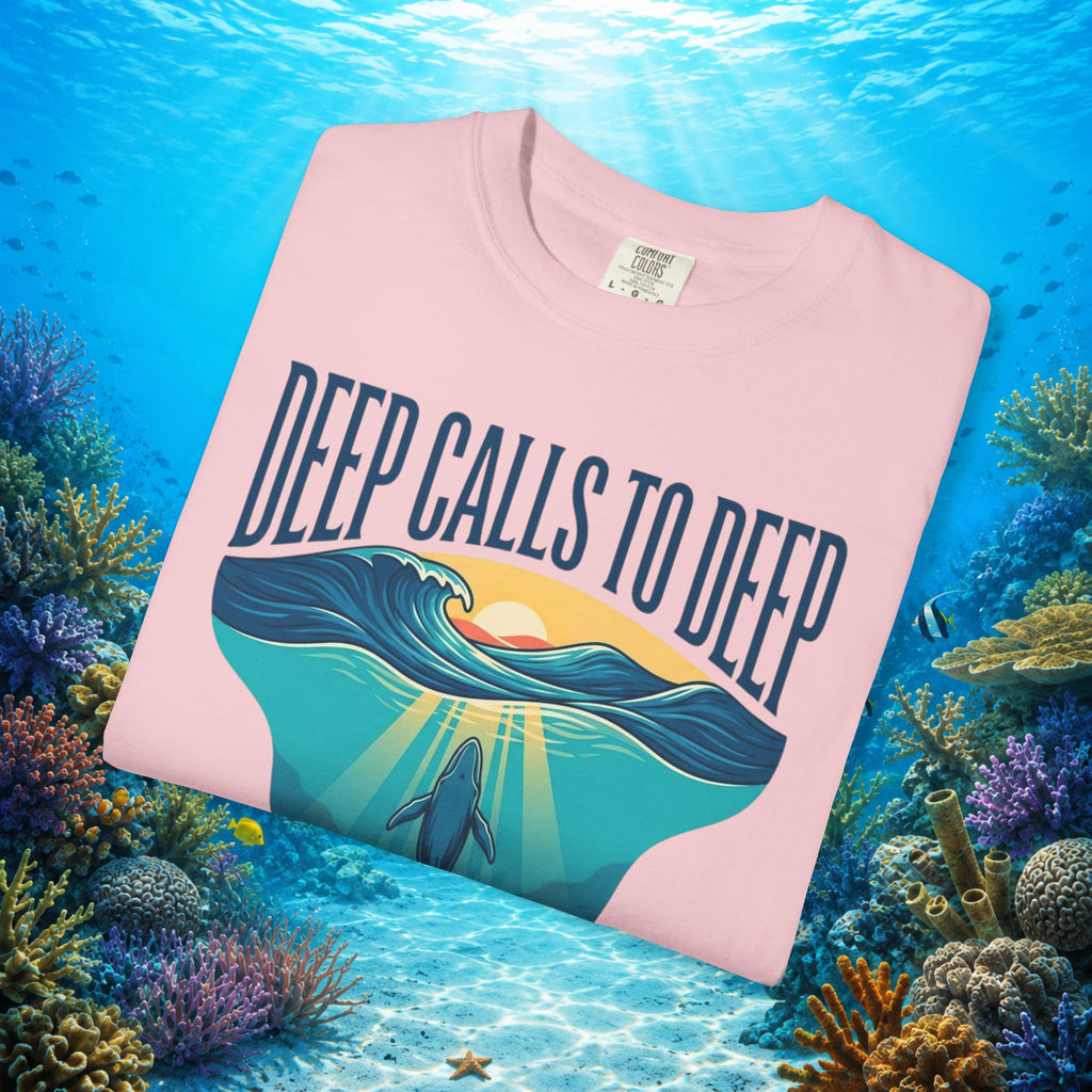 Deep Calls to Deep Faith Tee