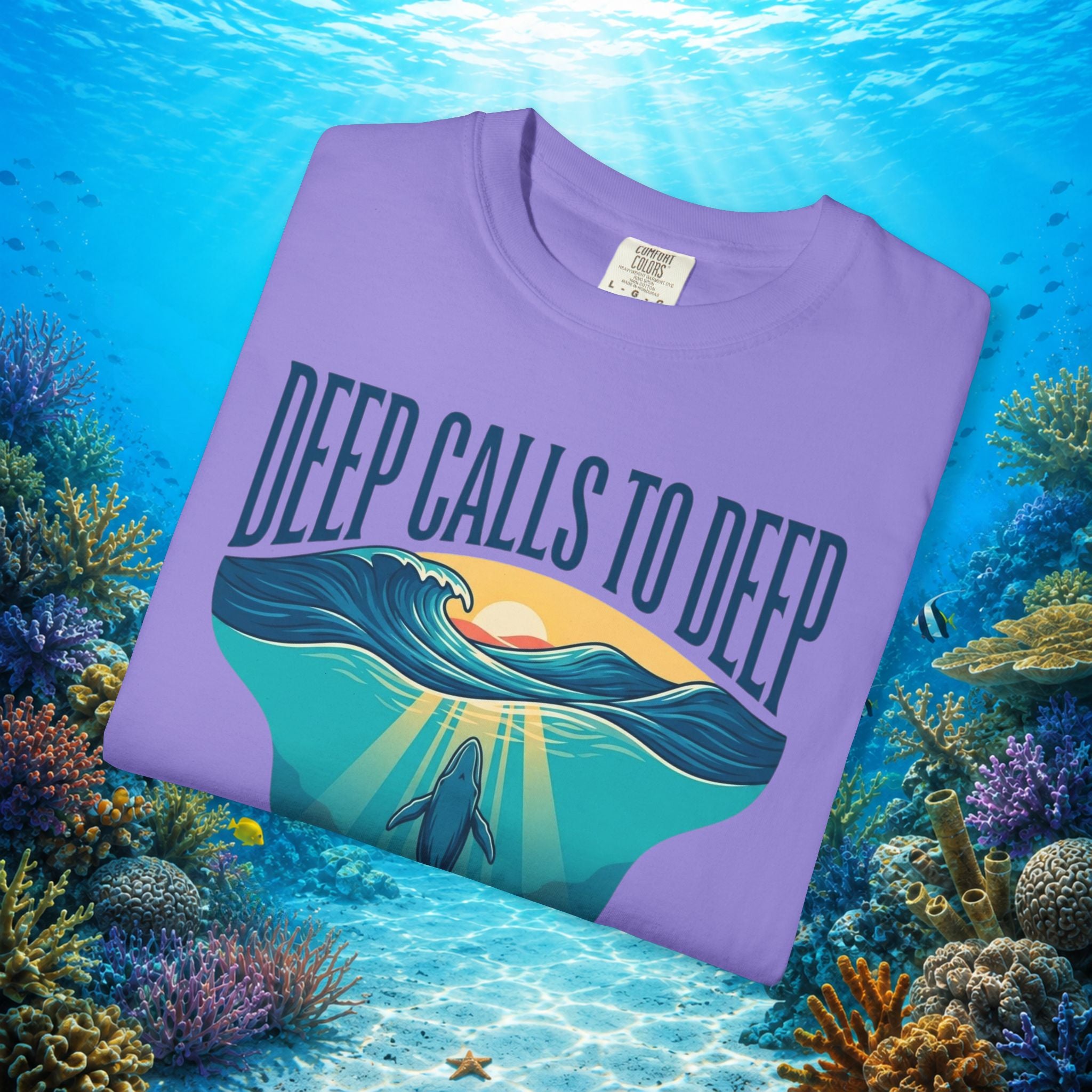 Deep Calls to Deep Faith Tee