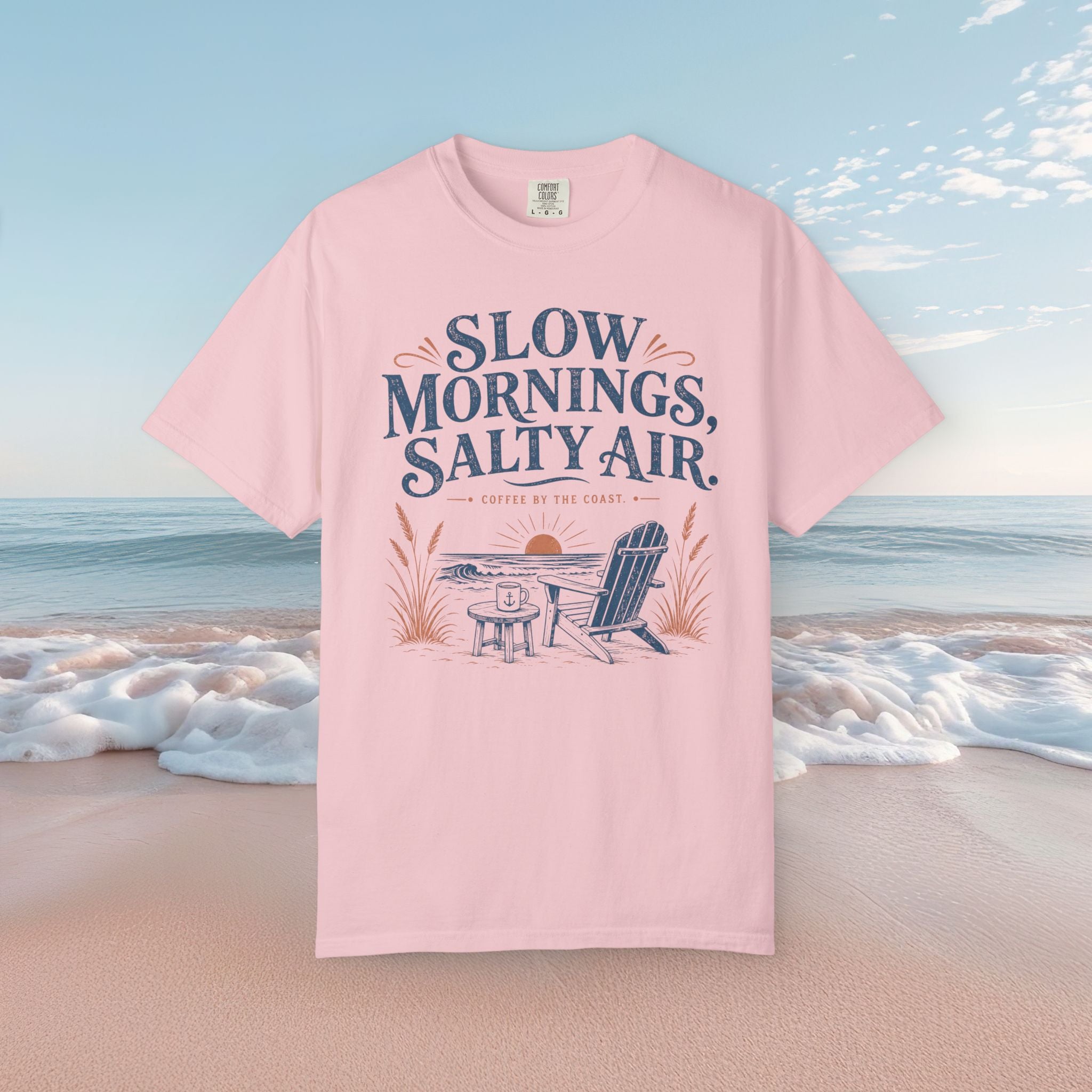 Slow Mornings, Salty Air Tee