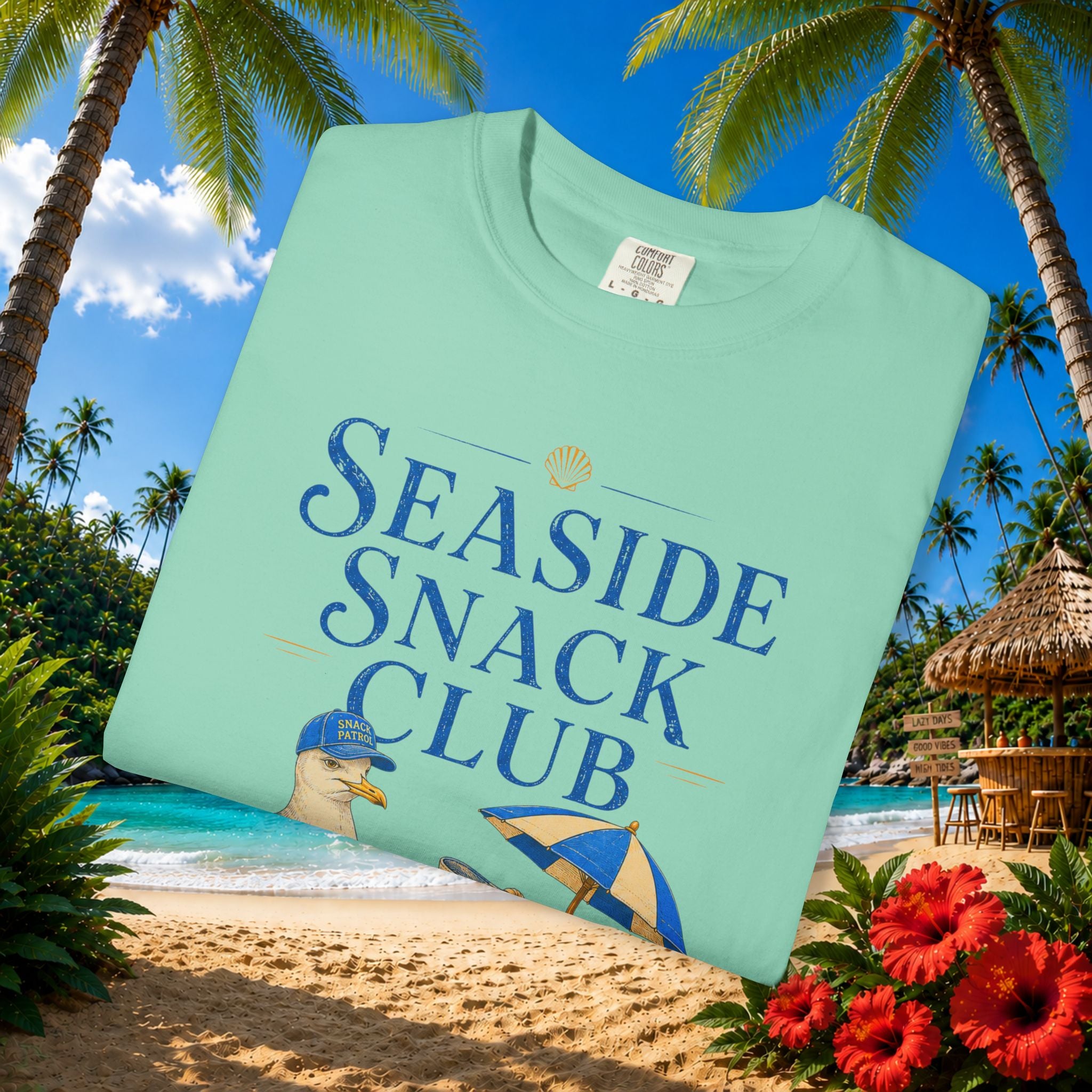 Seaside Snack Club Tee