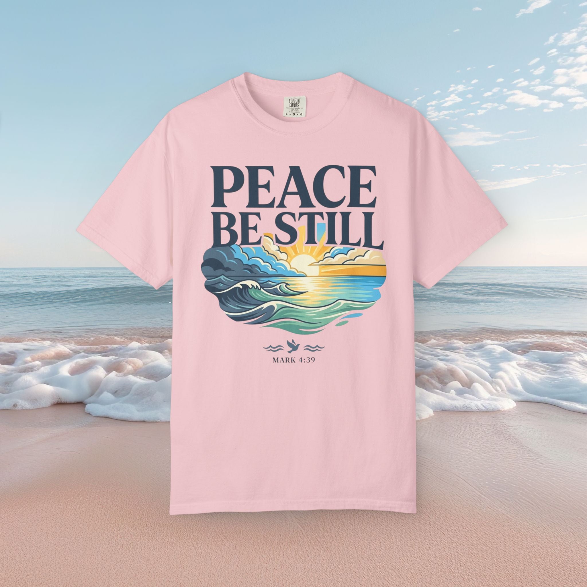 Peace Be Still Faith Tee