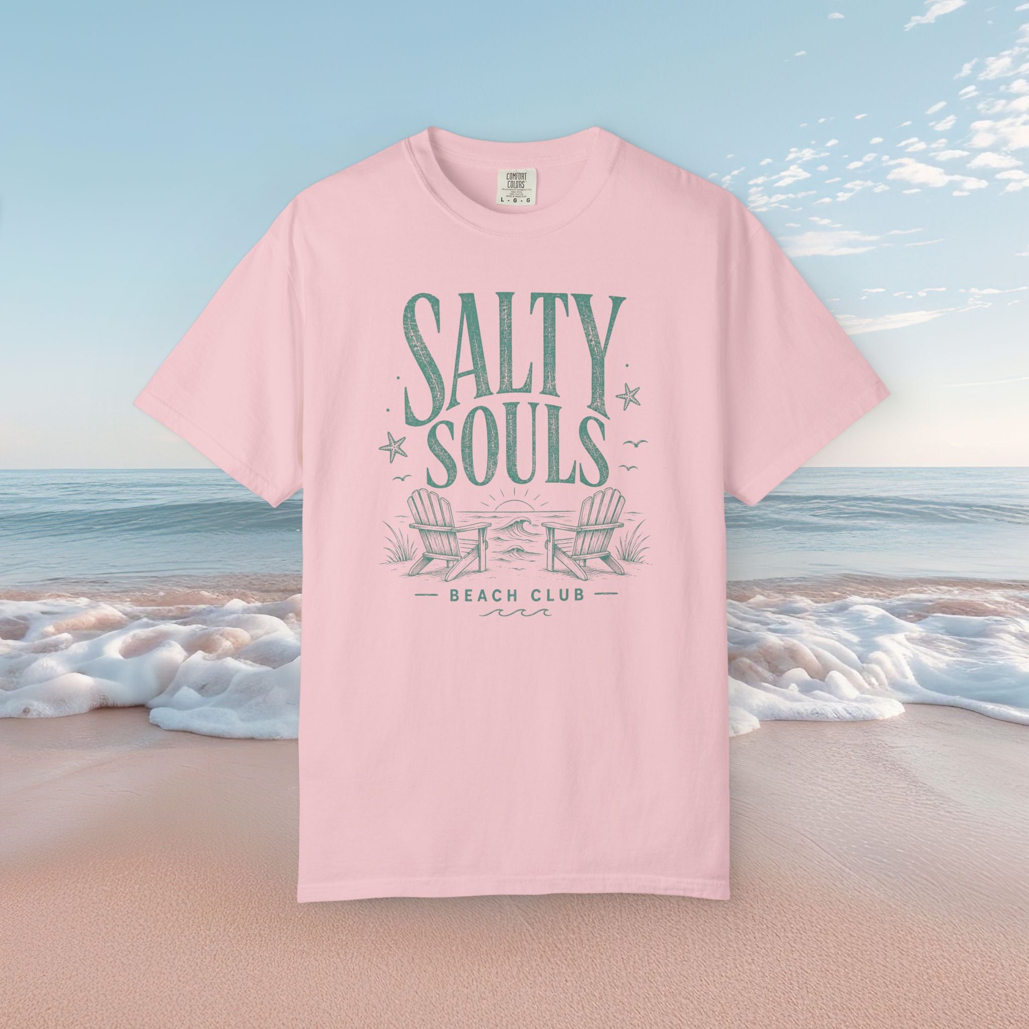 Salty Souls Beach Club Tee