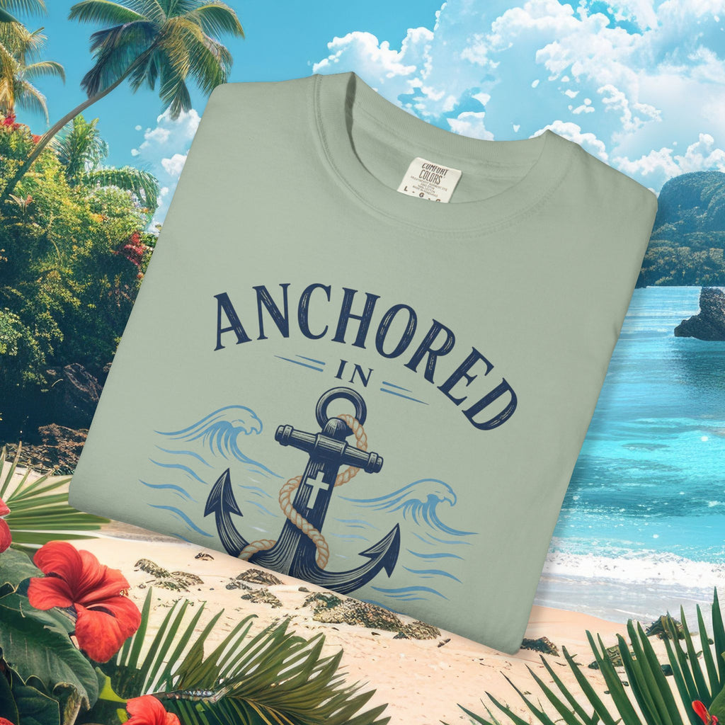 Anchored in Christ Faith Tee