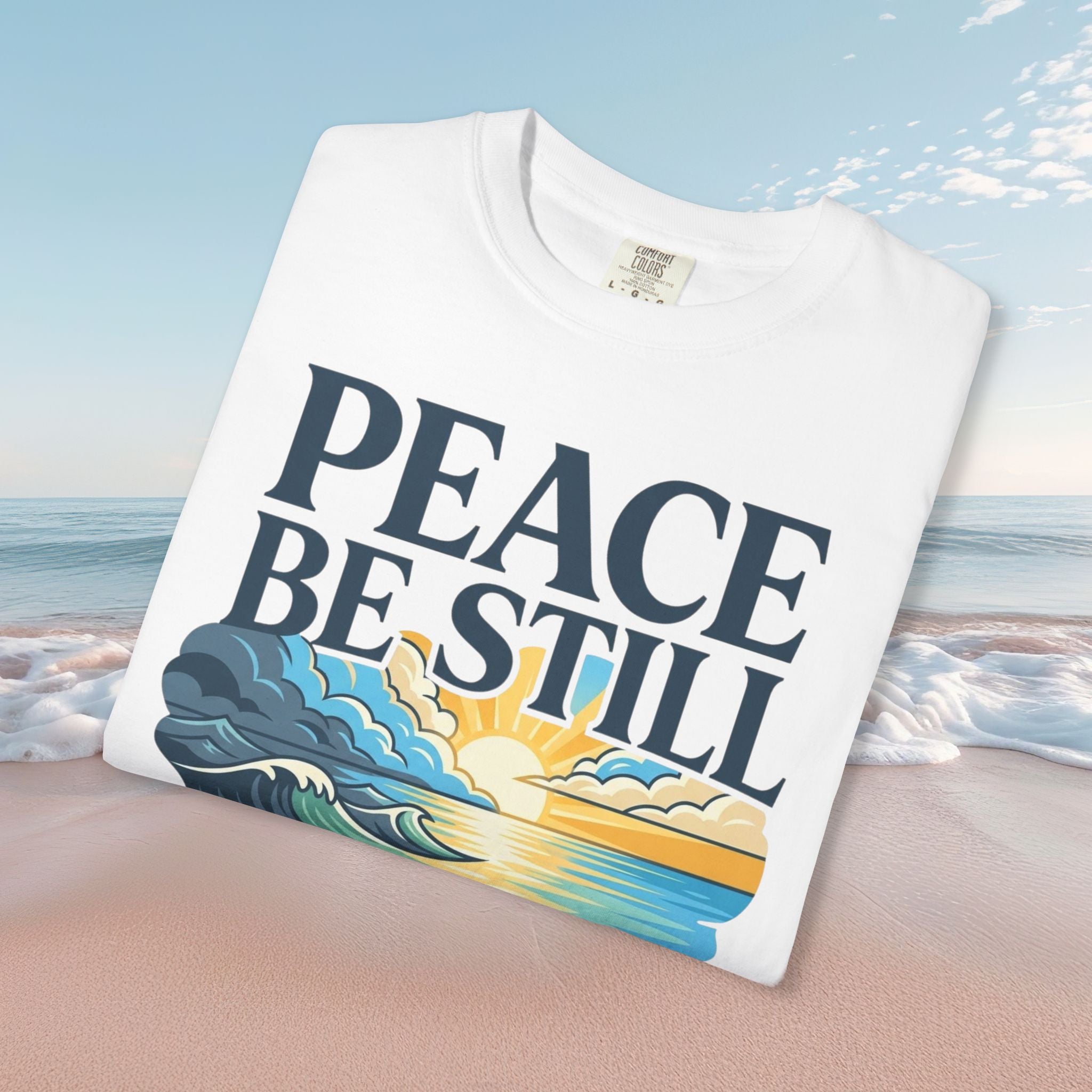 Peace Be Still Faith Tee