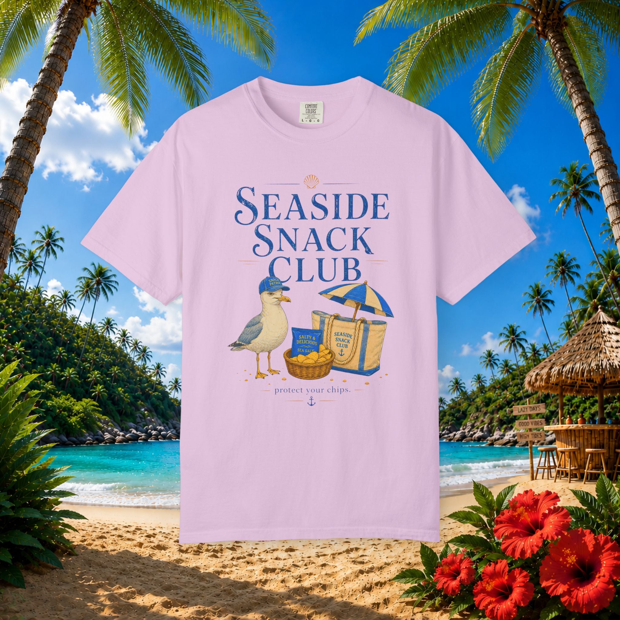 Seaside Snack Club Tee