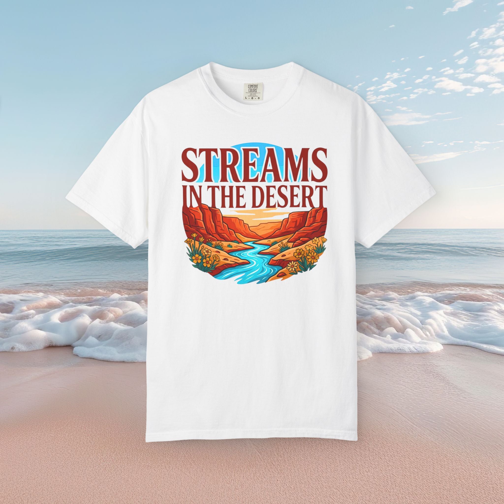 Streams in Desert Faith Tee