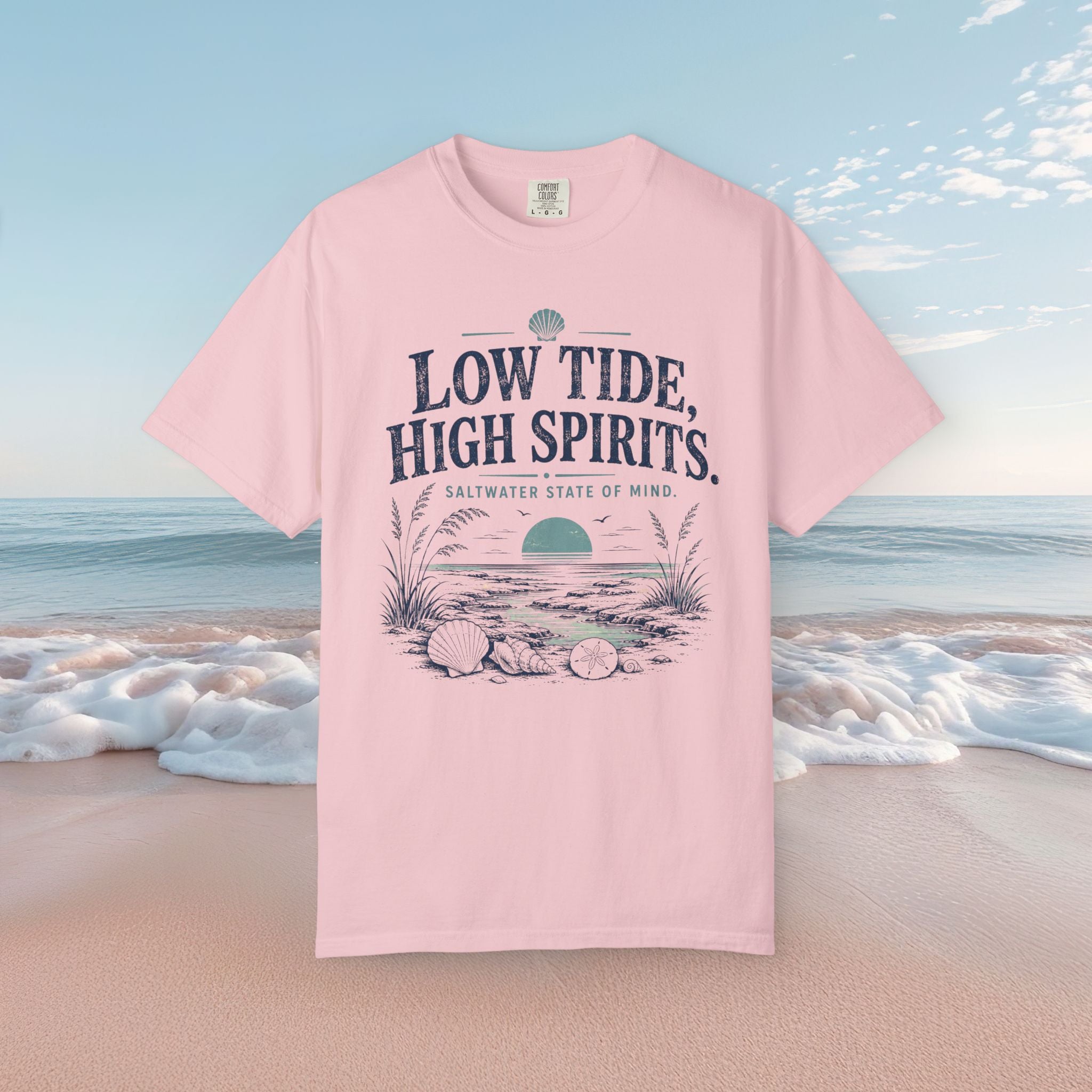 Low Tide, High Spirits Tee