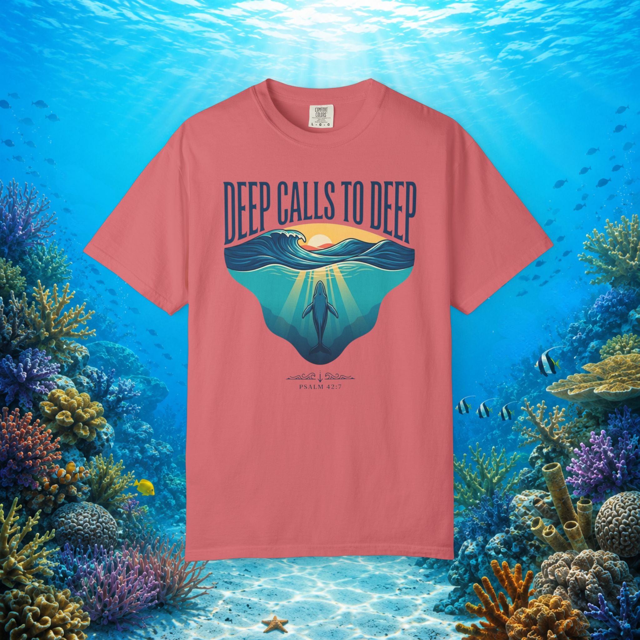 Deep Calls to Deep Faith Tee