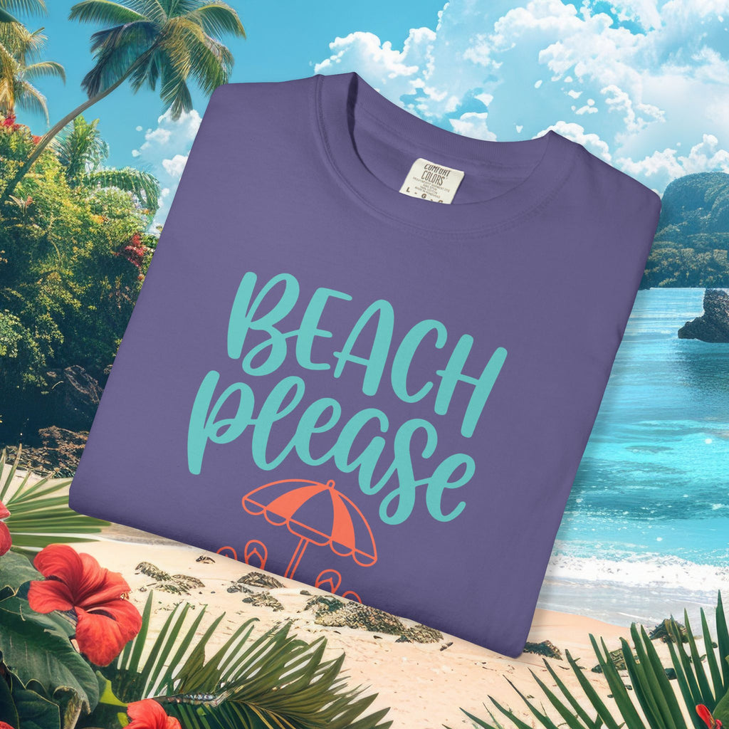 Beach Please Umbrella Tee
