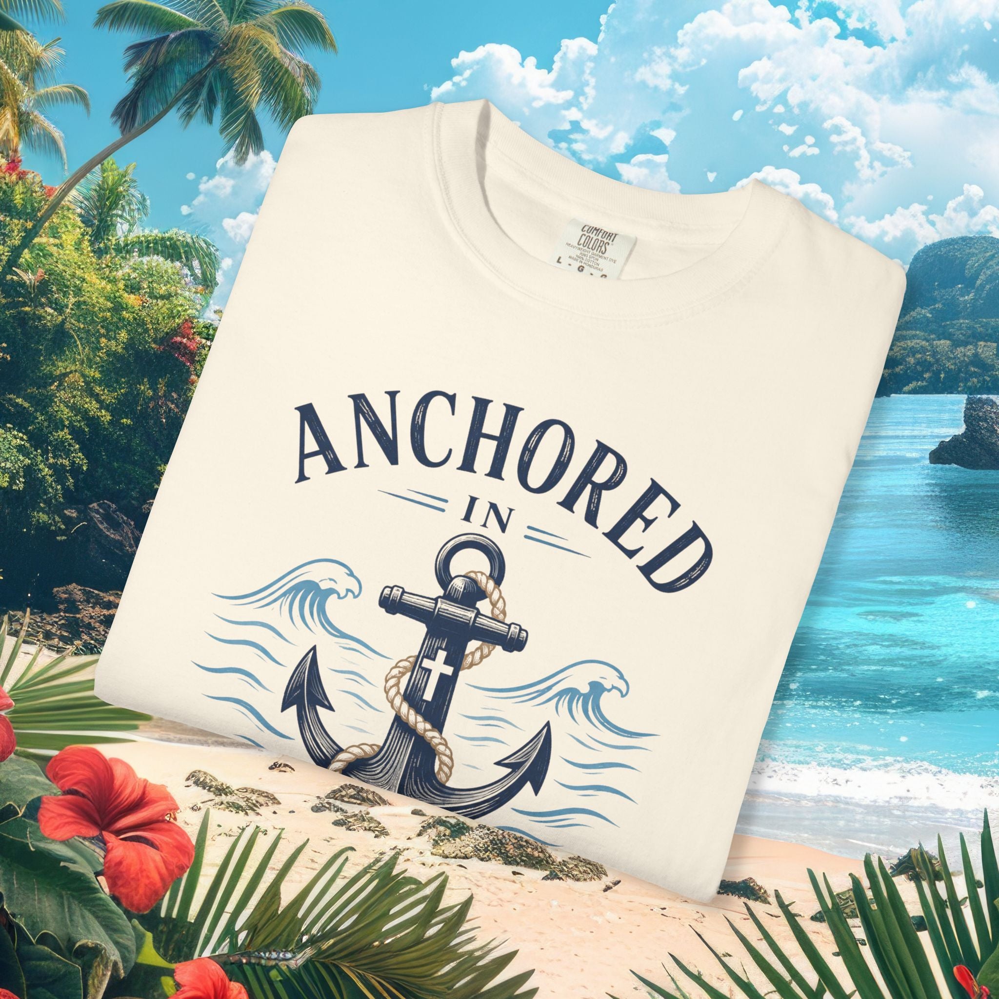 Anchored in Christ Faith Tee