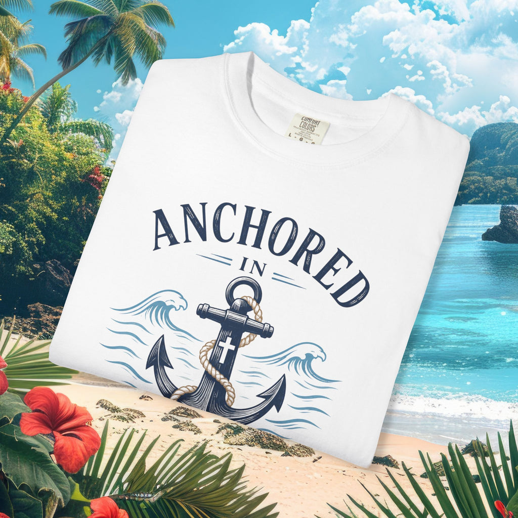 Anchored in Christ Faith Tee